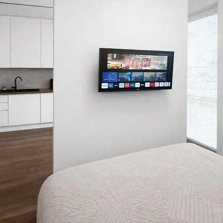 Stacja Wola - Mini Ogrodek & Hamak, Smart Tv I Wi-fi, Guminska 1, 29m2 *