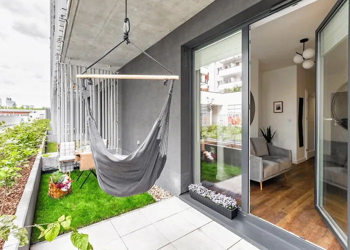 Lejlighed Stacja Wola - Mini Ogrodek & Hamak, Smart Tv I Wi-fi, Guminska 1, 29m2 Warszawa