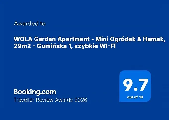 Stacja Wola - Mini Ogrodek & Hamak, Smart Tv I Wi-fi, Guminska 1, 29m2 Lejlighed *