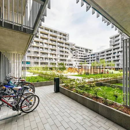 Lägenhet Stacja Wola - Mini Ogródek&hamak, Smart Tv I Wi-fi, Gumińska 1, 29m2 *